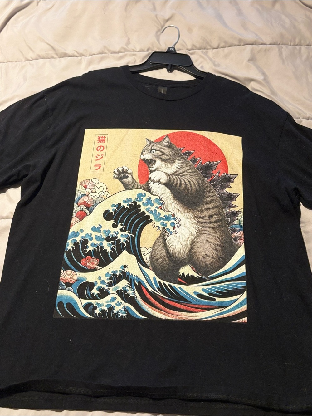 Black Catzilla Graphic Tee